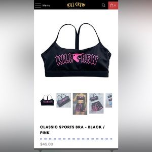 Kill crew bra